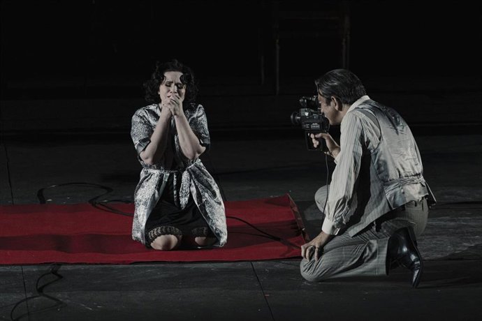 Archivo - Representación de la versión de la ópera Tosca del Sferisterio Opera Festival Macerata