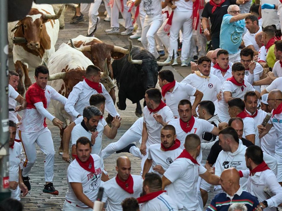 Primer encierro de los Sanfermines de 2026