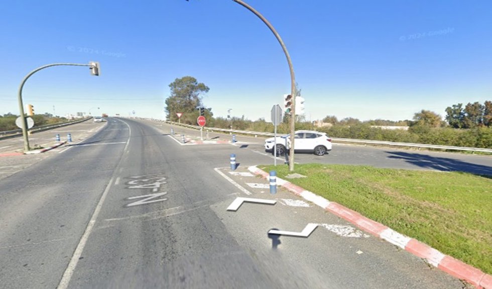 Lugar del accidente.