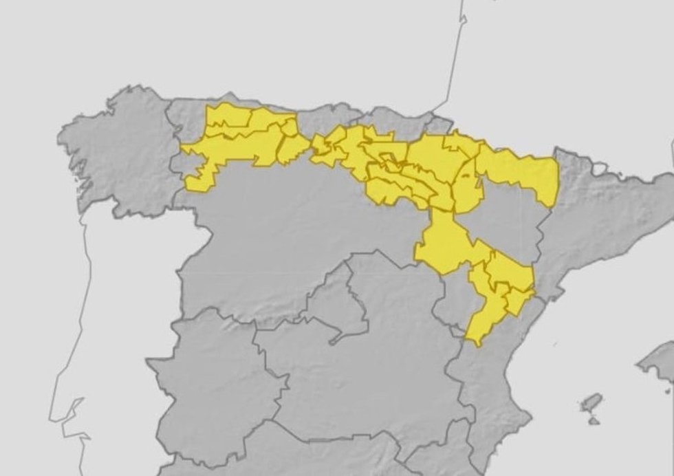 La CHE advierte de posibles crecidas súbitas en cauces menores y barrancos en buena parte de la Cuenca del Ebro