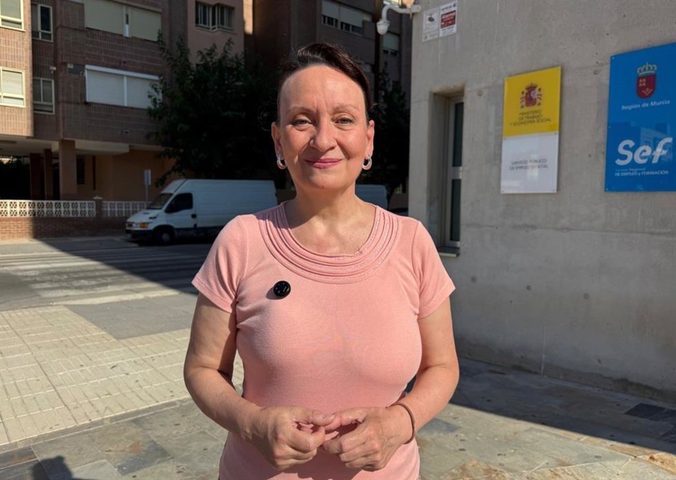 Imagen de la diputada regional de Podemos, María Marín.