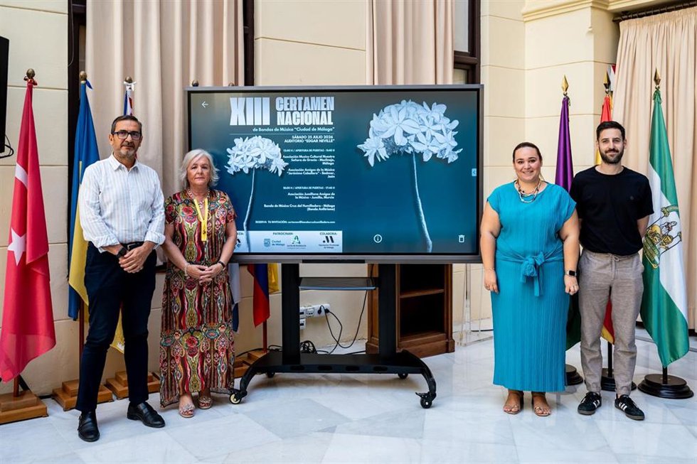Presentación del  XIII Certamen Nacional de Bandas de Música ‘Ciudad de Málaga’