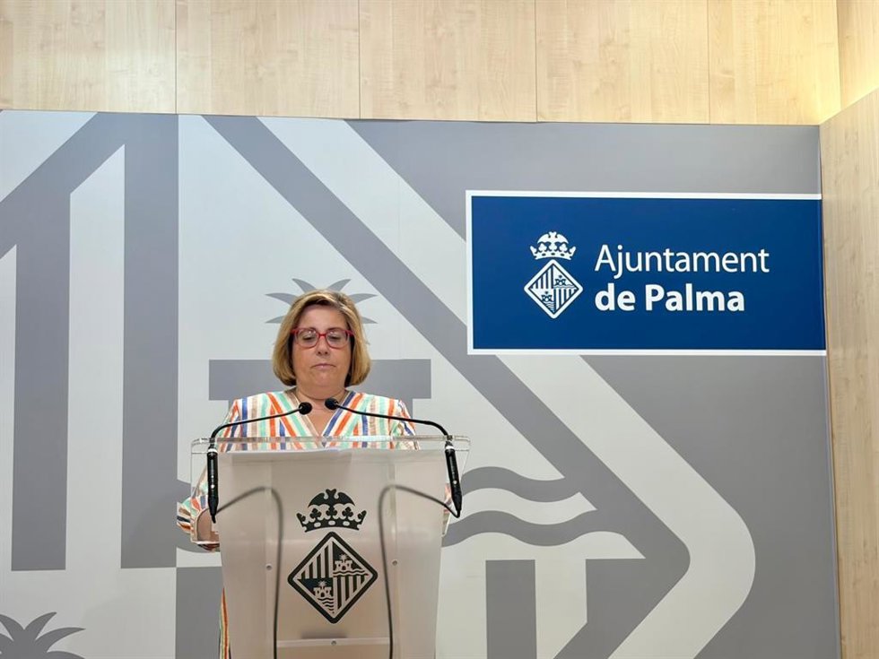 La portavoz del Ayuntamiento de Palma, Mercedes Celeste.
