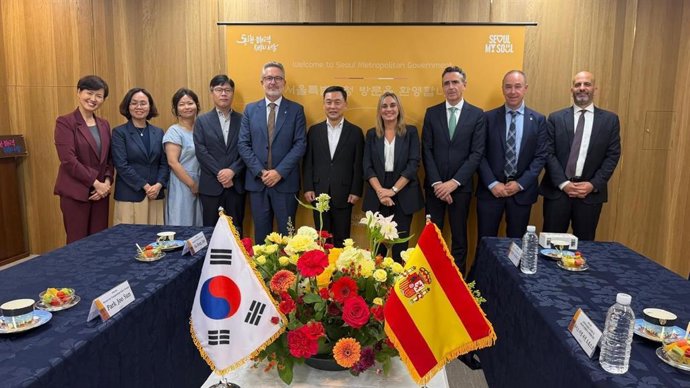 Delegación granadina en Seúl