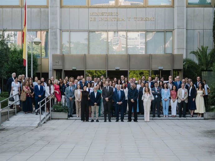Foto de familia del acto institucional sobre el Plan Profarma.