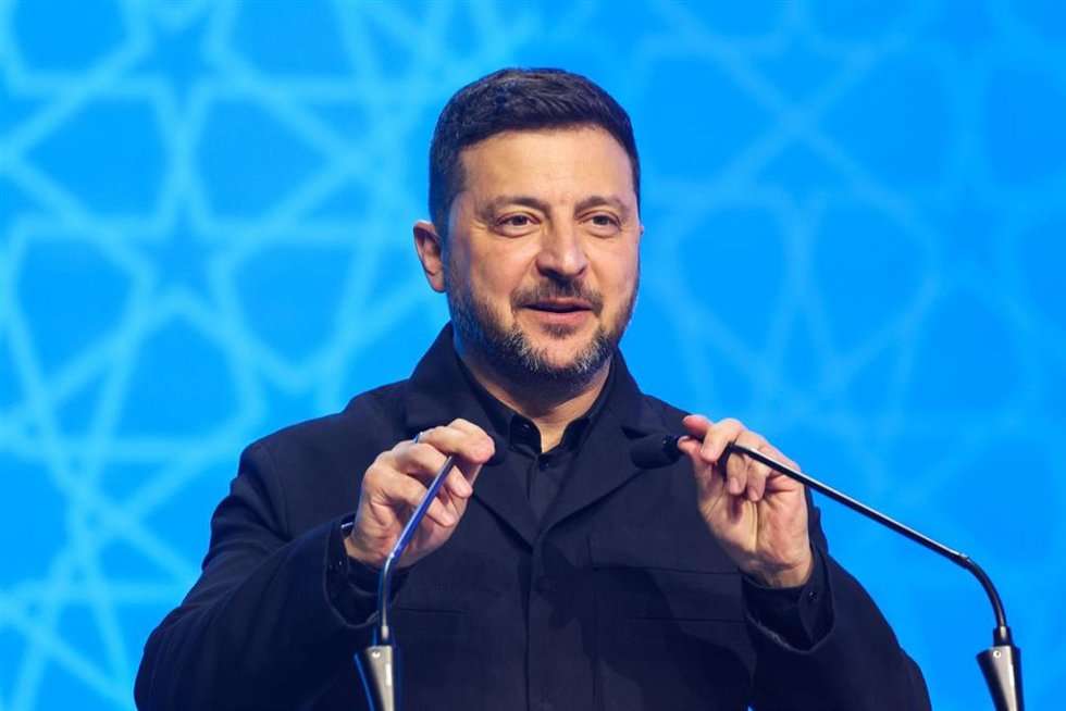 Volodimir Zelenski, presidente de Ucrania.