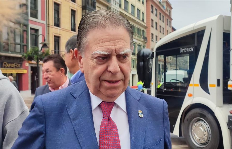 Archivo - El alcalde de Oviedo, Alfredo Canteli.