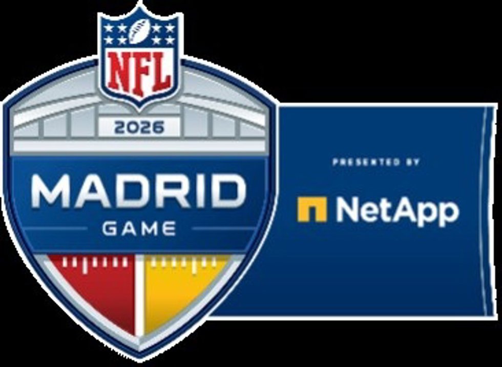 NetApp, socio principal del partido de la NFL de 2026 en Madrid.
