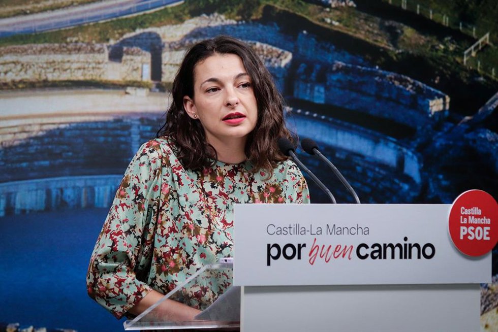 La diputada del PSOE en las Cortes de Castilla-La Mancha, Paloma Jiménez.
