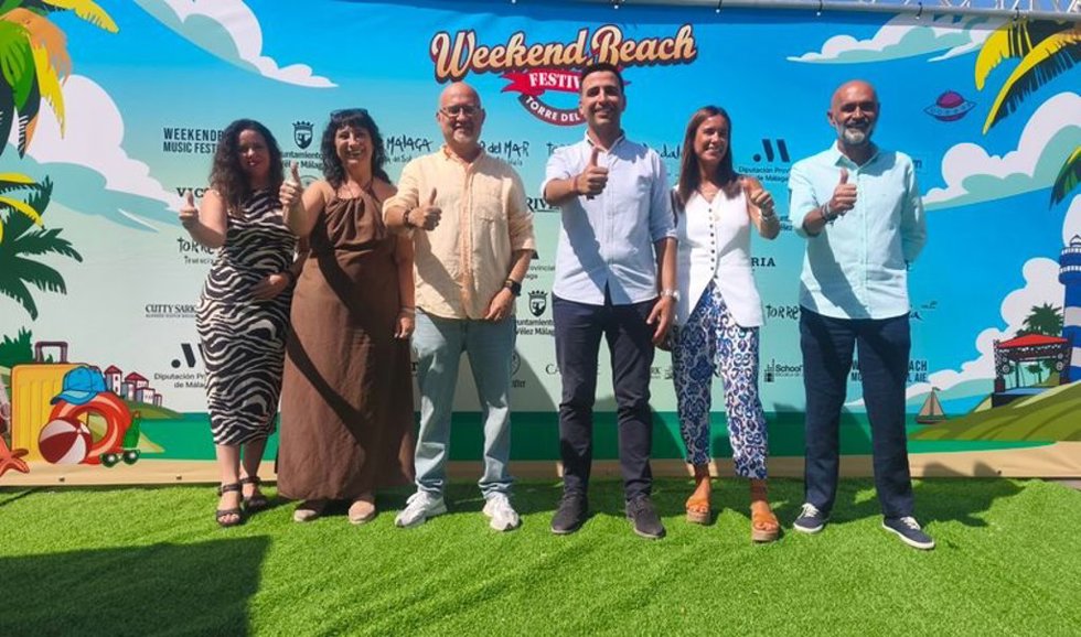 Weekend Beach Torre del Mar arranca este jueves con tres días de música rock, pop, urbana y electrónica.