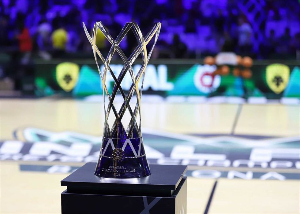 Archivo - Trofeo de la Basketball Champions League.