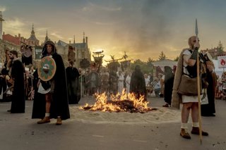 Archivo - Astorga conmemora el 40 aniversario de la fiesta de Astures y Romanos