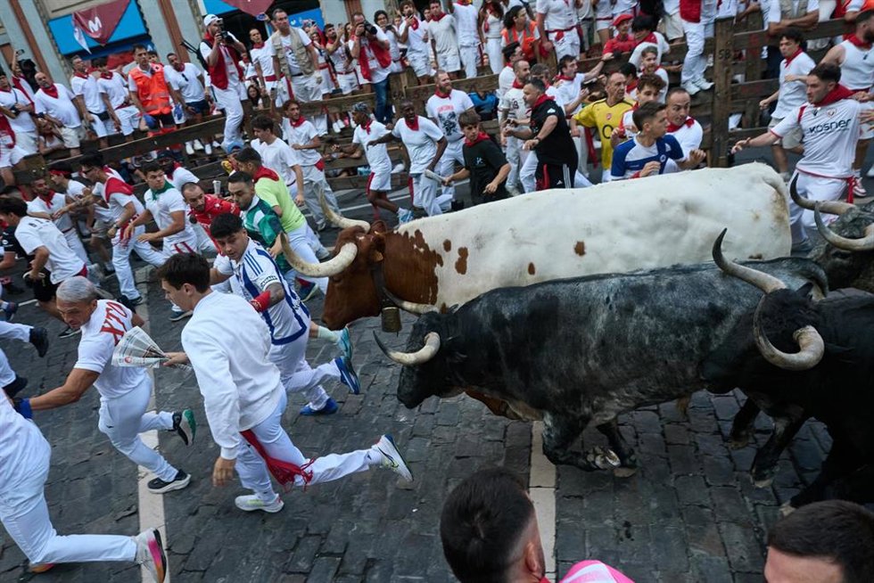 Segundo encierro de los Sanfermines de 2026