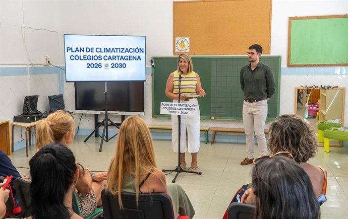Presentación Plan Climatización en colegios