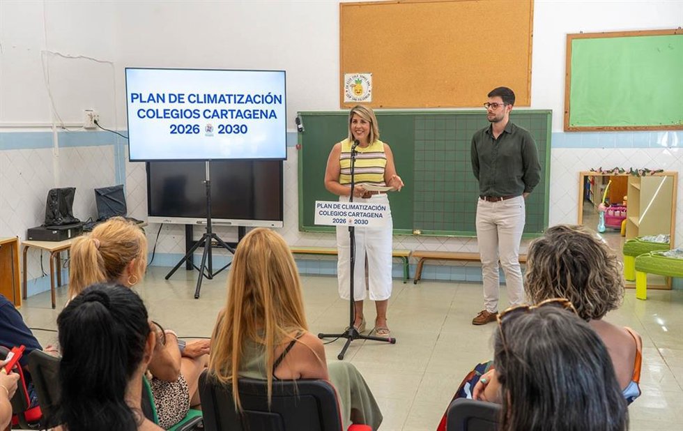 Presentación Plan Climatización en colegios