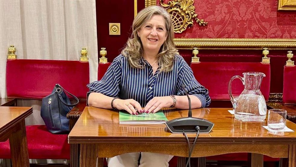 La portavoz de Vox en el Ayuntamiento de Granada, Beatriz Sánchez Agustino.