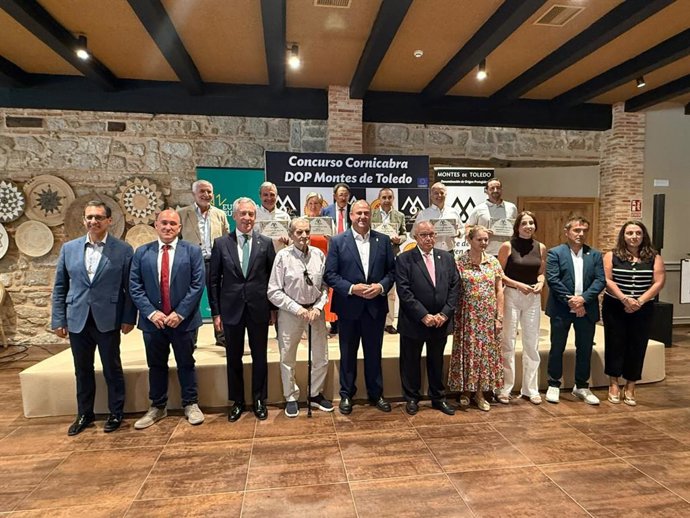 Entrega de la 24ª edición de los Premios Cornicabra que otorga la DOP Montes de Toledo.