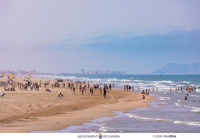 Archivo - Playa de Gandia