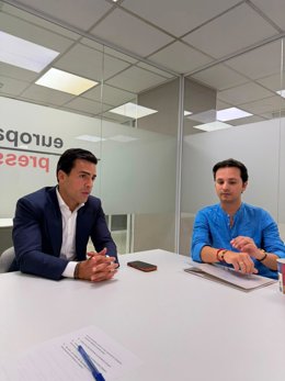 Juango Ospina y Omar Feijoo