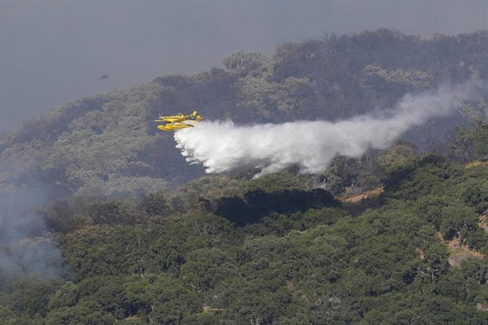 Imagen de un incendio.