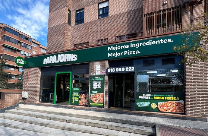 Archivo - Restaurante de Papa Johns