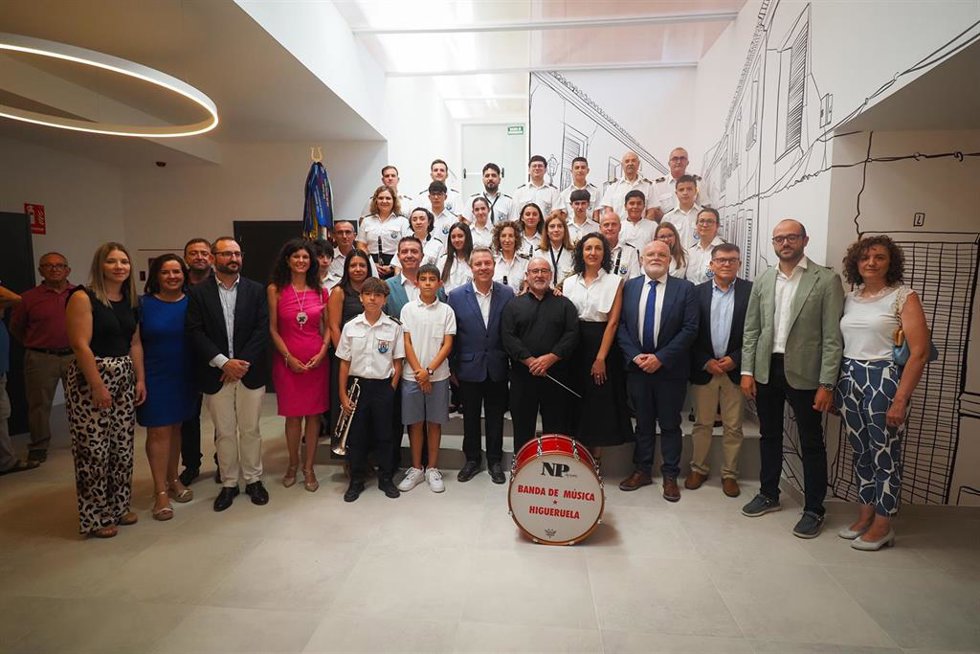 Inauguración de la Escuela Municipal de Música de Higueruela.