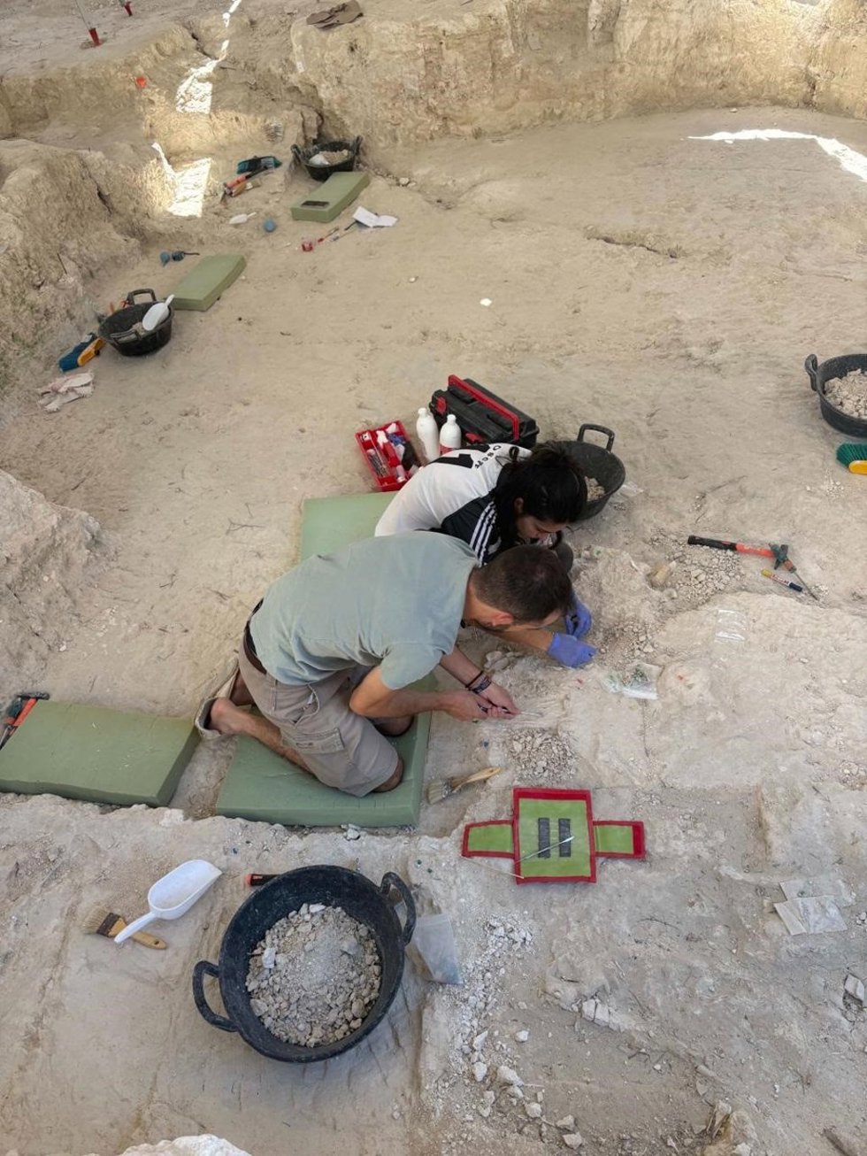 Excavaciones en los yacimientos de Orce (Granada).