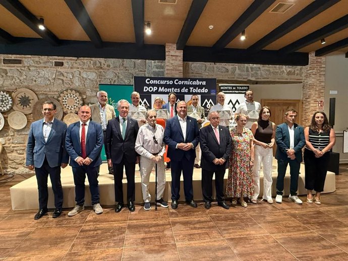 Entrega de la 24ª edición de los Premios Cornicabra que otorga la DOP Montes de Toledo.