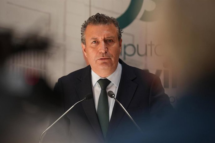 El presidente de la Diputación, Javier Fernández, en una foto de archivo