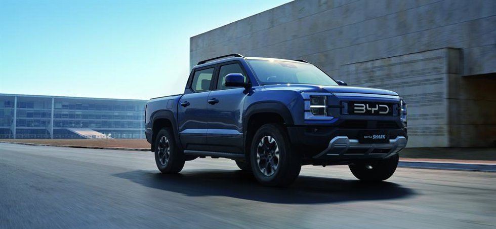 BYD lanza en Europa el Shark, su primera pick-up híbrida enchufable, con hasta 675 km de autonomía