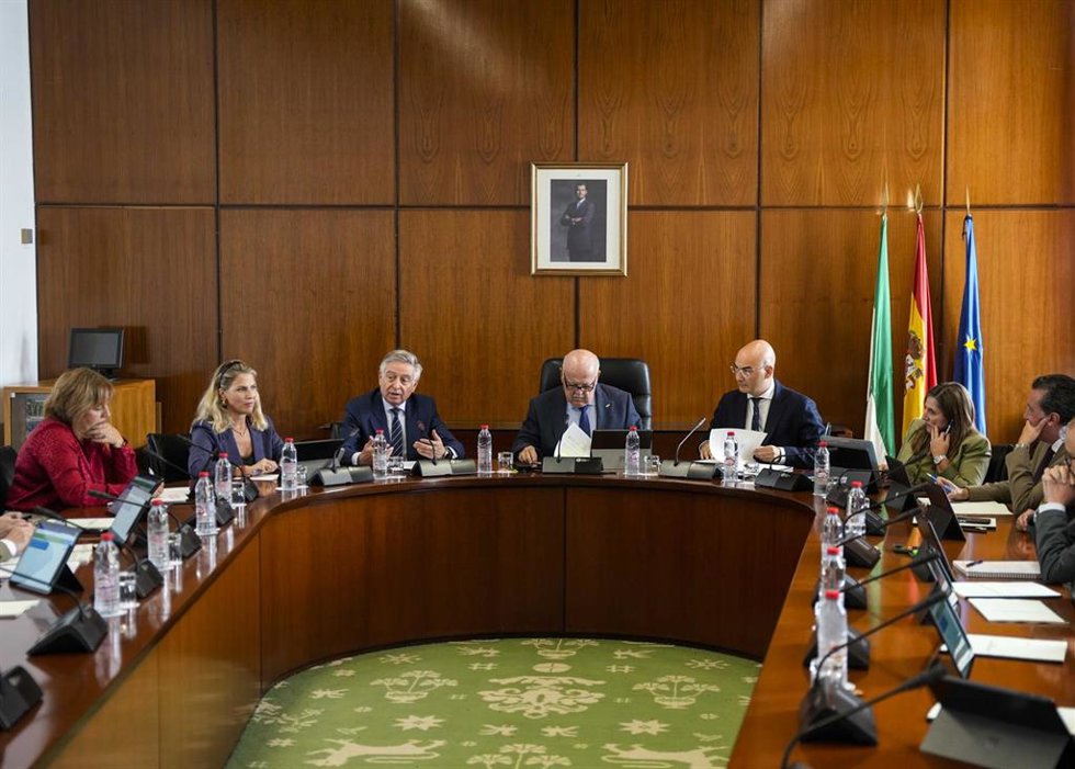 Archivo - El director de la Oficina Andaluza Antifraude, Francisco de Paula Sánchez, comparece en la comisión consultiva de Nombramientos del Parlamento andaluz. (Foto de archivo).