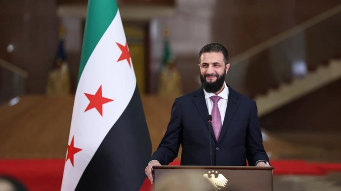 Ahmed al Shara, presidente de Siria.