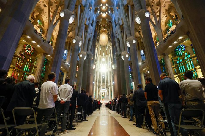El papa Lleó XIV a la Sagrada Família
