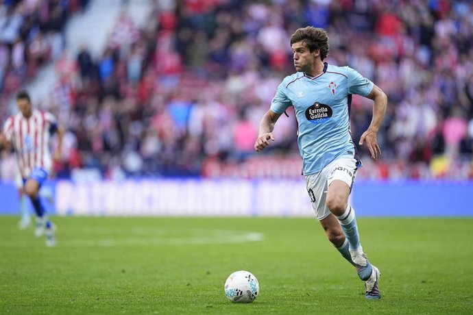 Archivo - Marcos Alonso durante un partido del RC Celta