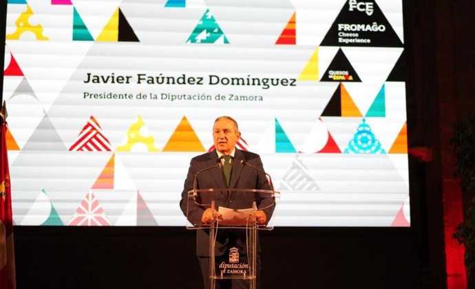 El presidente de la Diputación Provincial, Javier Faúndez