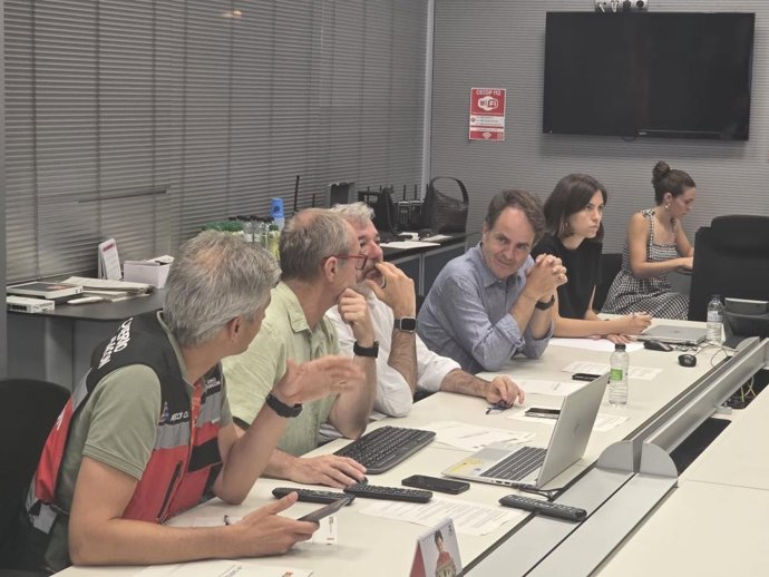 El CECOPI se ha reunido en la sala de crisis del 112.