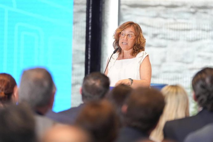 La consejera de Movilidad Sostenible del País Vasco, Susana García Chueca