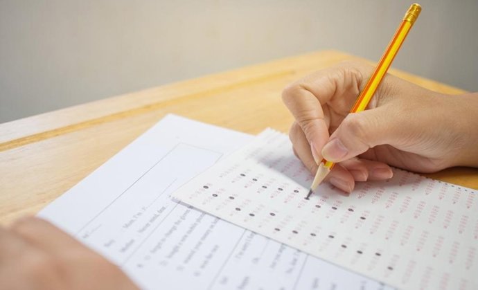 Imagen de archivo de un proceso selectivo. Oposición. Examen.