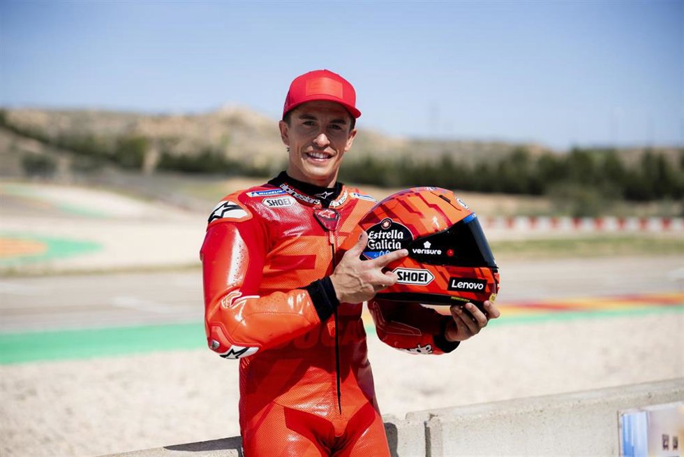 Archivo - El piloto español de MotoGP Marc Márquez (Ducati), embajador de Verisure.
