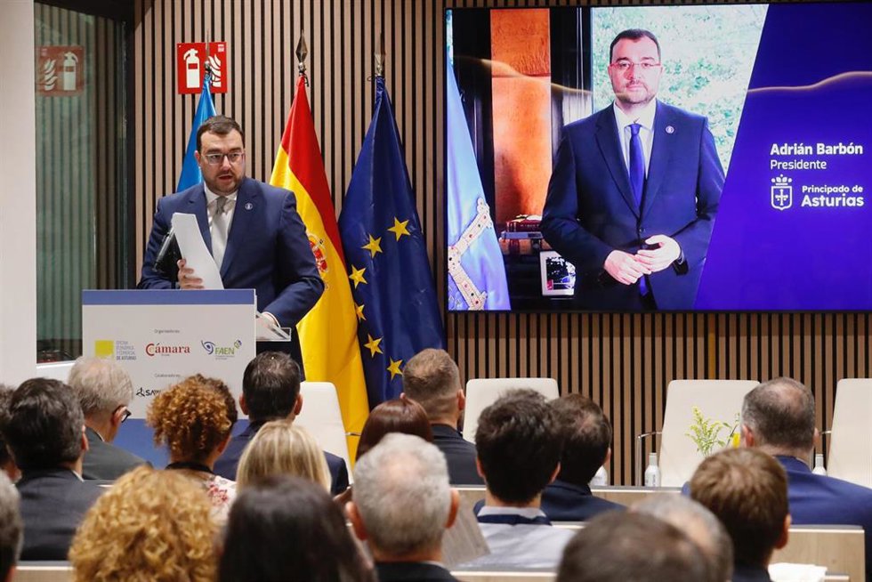 El presidente del Principado, Adrián Barbón.