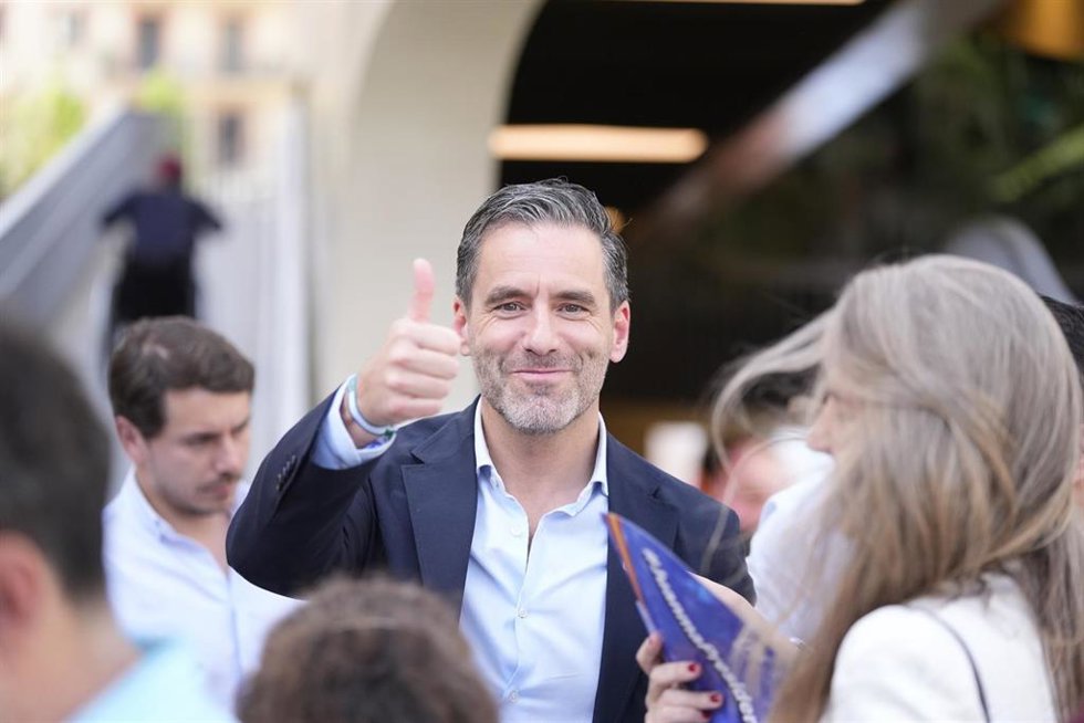 Archivo - El portavoz y vicesecretario de Cultura y Deporte del PP, Borja Sémper.
