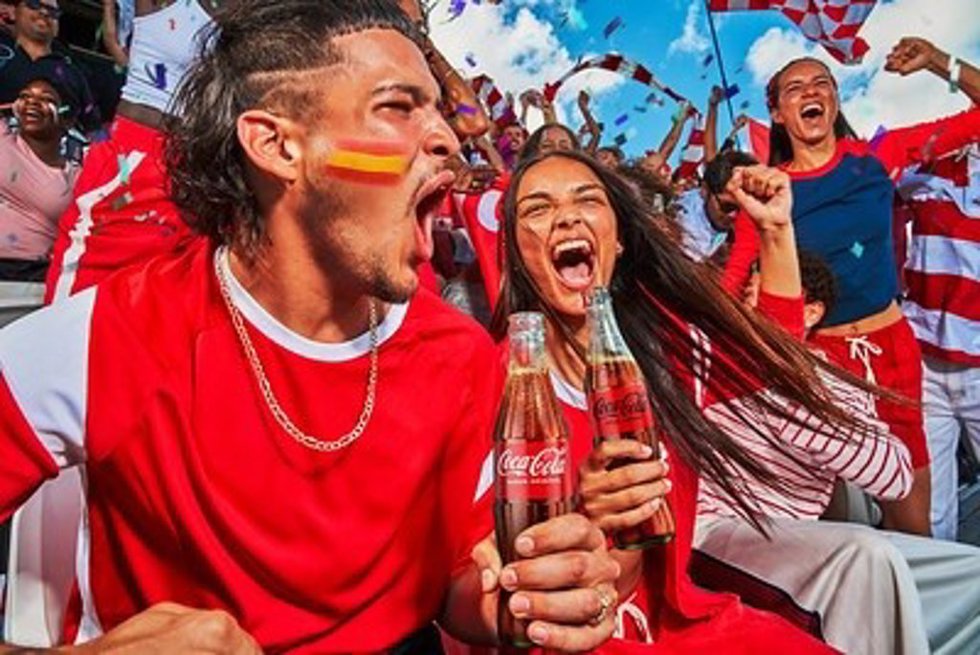 Mundial de fútbol y Coca-Cola