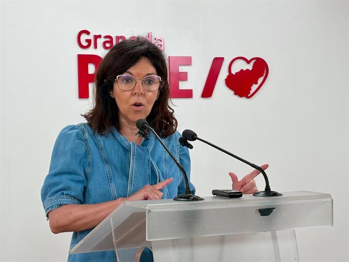 La parlamentaria andaluza del PSOE María Ángeles Prieto. Archivo.