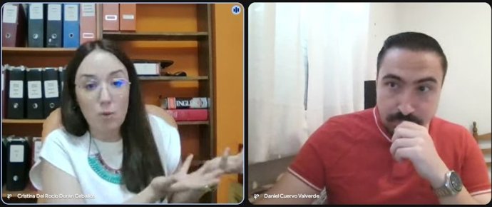 La abogada en propiedad intelectual, Cristina Durán y el abogado en Derecho Tributario y Financiero, Daniel Cuervo, dirigen el curso 'Derecho para escritores' en los cursos de verano de la Universidad Pablo de Olavide en su sede de Carmona