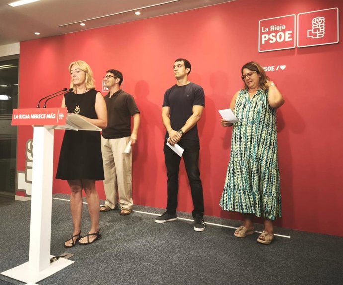 Somalo, Martinez, Jiménez y Herce, en la comparecencia de prensa