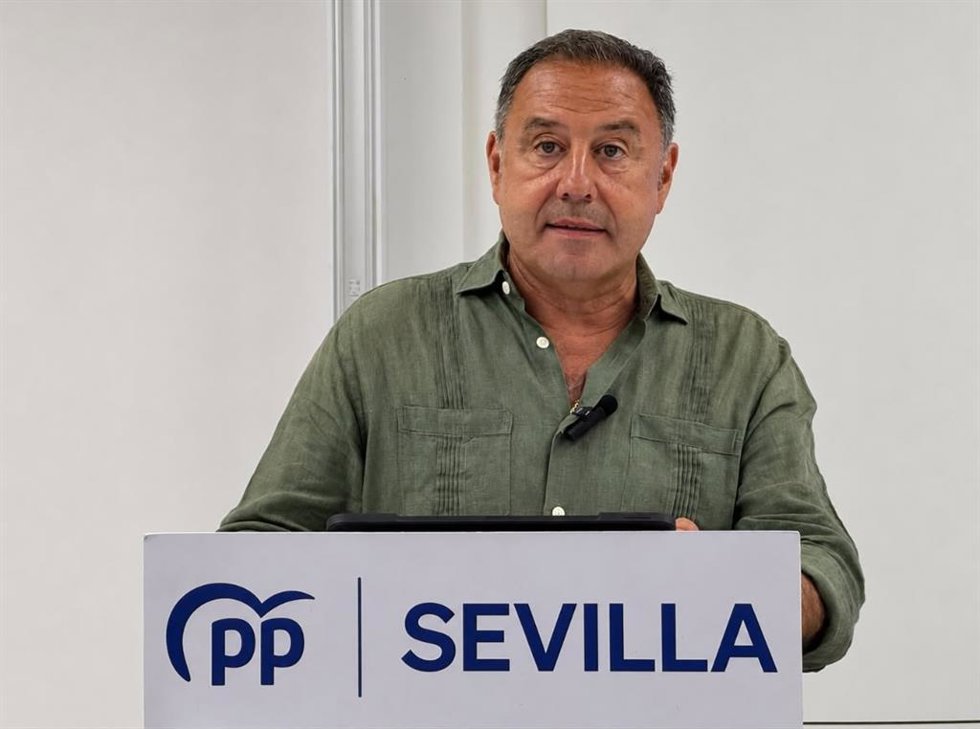 El presidente del Partido Popular de Sevilla, Ricardo Sánchez en imagen de archivo.