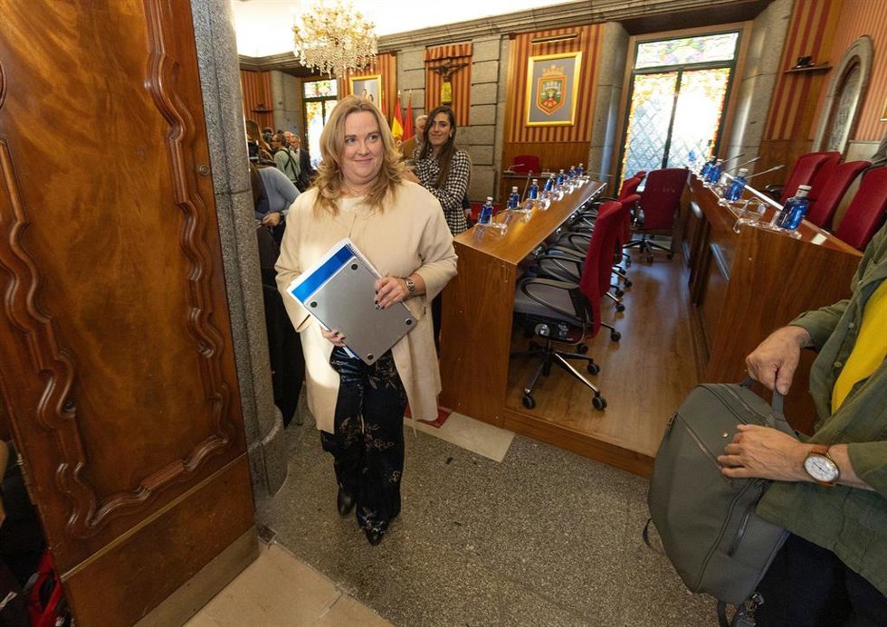 Archivo - La alcaldesa de Burgos, Cristina Ayala. Archivo