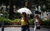 El tiempo da una tregua en Andalucía con temperaturas por debajo de la media (36ºC) hasta mediados de la próxima semana