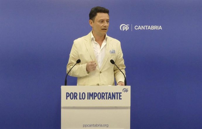 El diputado del PP, Alejandro Liz