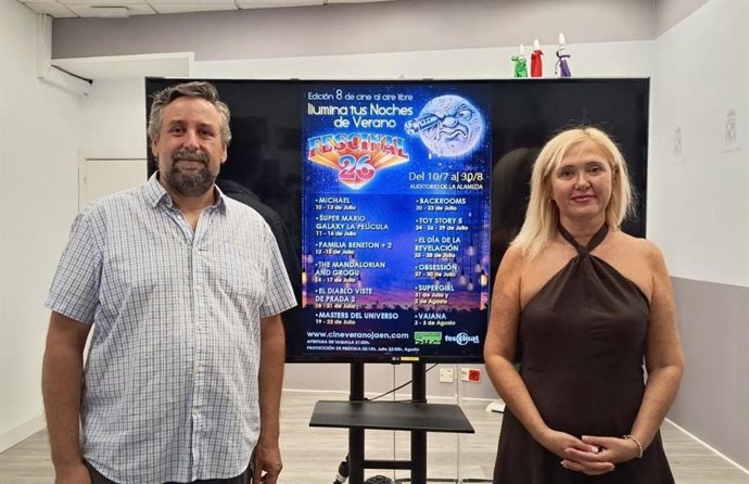 Presentación del cine de verano en el Auditorio de la Alameda.
